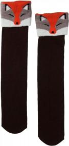 img 1 attached to Women'S Long Boot Cuff Socks: Stylish & Comfortable Footwear Accessory
