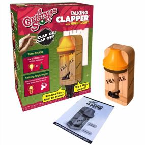 img 1 attached to A Christmas Story Clapper - Nightlight Leg Lamp, Says Movie Quotes, Wireless Sound Activated On/Off Light Switch, Clap Detection, Perfect For Kitchen/Bedroom/TV/Appliances, 120 V Wall Plug, Smart Home