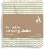 amazon aware all purpose cleaning cloth, 8 count: your versatile cleaning solution! логотип