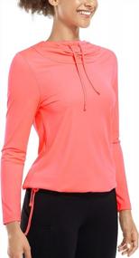 img 4 attached to Stay Protected And Stylish With Fulbelle'S Women'S UPF 50+ Long Sleeve Hooded Sweatshirt For Outdoor Performance