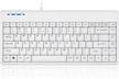 perixx periboard-409wu us wired usb mini keyboard - white for us english layout logo
