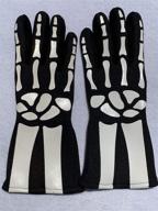 cuircon racing multi skeleton gloves logo