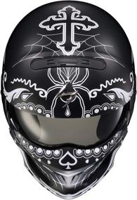 img 1 attached to Covert Helmet El Malo (Small): Ultimate Protection and Style for Motorcycle Enthusiasts