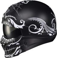 covert helmet el malo (small): ultimate protection and style for motorcycle enthusiasts logo