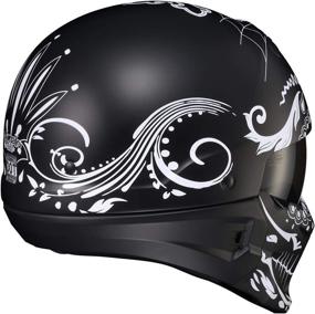 img 2 attached to Covert Helmet El Malo (Small): Ultimate Protection and Style for Motorcycle Enthusiasts