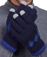 lethmik unique winter touchscreen texting men's accessories ~ gloves & mittens logo