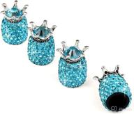 leiwoor universal decoration cccessories crown lake_blue logo