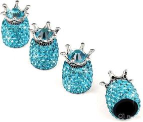 img 4 attached to LEIWOOR Universal Decoration Cccessories Crown Lake_Blue