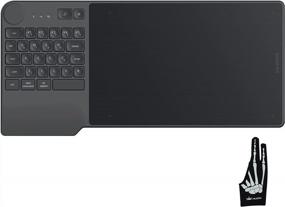 img 4 attached to Unleash Your Creativity With The HUION Inspiroy Keydial KD200 Wireless Graphics Tablet And Keyboard Dial