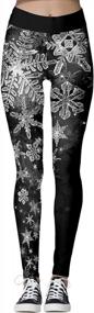 img 3 attached to Women'S Ugly Christmas Leggings By GRACIN - Funny Santa Prints & Variety Of Designs!