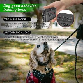 img 1 attached to 🐶 YQGWVFI Sonic Anti-Barking Device: Rechargeable Ultrasonic Dog Bark Deterrent, Indoor and Outdoor Universal - 2 Modes: Automatic & Manual Training