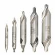 precision 60 degree hss center drill bit set for metal lathe milling - includes 5 drill countersink tooling set logo