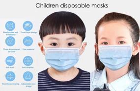 img 1 attached to Pack Of 50 Blue Children'S Face Masks By Jointown - Protective Masks For Kids
