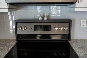 img 4 attached to Organize Your Kitchen With RELODECOR'S Solid Pine Over The Stove Shelf And Spice Rack In Ebony Finish