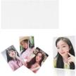 baskiss ultra clear photocard sleeves - protect your kpop idol trading cards with 100 packs of ultra thick sleeves (58 x 89 mm) logo