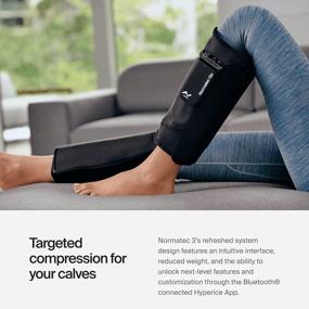 img 1 attached to Portable Normatec Go Dynamic Compression Device For Calf Muscles By Hyperice