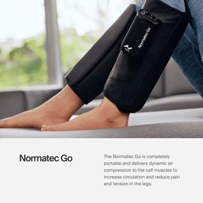 img 3 attached to Portable Normatec Go Dynamic Compression Device For Calf Muscles By Hyperice