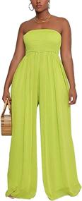 img 3 attached to Hou Jumpsuit Jumpsuits Bodycon Trousers Women's Clothing : Jumpsuits, Rompers & Overalls