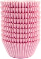 eoonfirst standard size baking cups thanksgiving day cupcake liners 200 pcs (light pink) логотип