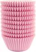 eoonfirst standard size baking cups thanksgiving day cupcake liners 200 pcs (light pink) logo