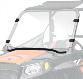 img 4 attached to Upgrade Your Ride With The Durable StarknightMT RZR 800 Windshield Compatible With Polaris Models (2014 And Earlier)