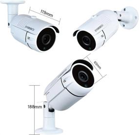img 2 attached to EVERSECU 5.0MP HD CMOS Sensor AHD/TVI/CVI/960H Bullet Analog Camera, 5MP Full HD Weatherproof CCTV Security Camera For Outdoor Surveillance,3.6 Mm Lens, Metal, White
