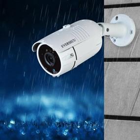img 3 attached to EVERSECU 5.0MP HD CMOS Sensor AHD/TVI/CVI/960H Bullet Analog Camera, 5MP Full HD Weatherproof CCTV Security Camera For Outdoor Surveillance,3.6 Mm Lens, Metal, White