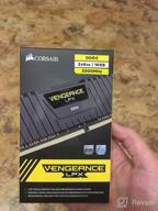 img 1 attached to 🔥 Corsair Vengeance LPX 16GB (2x8GB) DDR4 3200 C16 1.35V - PC Memory CMK16GX4M2D3200C16 Black: High Performance DDR4 RAM for Speedy Gaming and Computing review by Athit Lordkaew ᠌