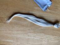 img 1 attached to Vlasy Tape In Hair Extensions Human Hair 20Pcs Hair Extensions 12 Inch Tape Ins Straight Seamless Natural Invisible Tape In Extensions Real Human Hair (12 Inch P18K/613#) review by Raul Choudhury