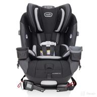 enhanced seo: evenflo all4one dlx 4-in-1 convertible car seat in kingsley black logo