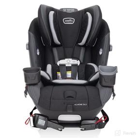 img 4 attached to Enhanced SEO: Evenflo All4One DLX 4-In-1 Convertible Car Seat in Kingsley Black