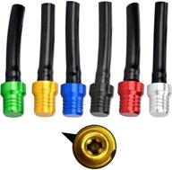 🏍️ 6pc colorful gas cap vent tubes with valve ball for universal motorcycle, dirt bike, pit bike, quad bike, atv (6pcs) логотип