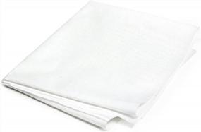 img 1 attached to Белые прессовые салфетки, 2 шт. в упаковке, размер 13 x 30 дюймов с прозрачным дизайном Vue-Thru от Dritz для лучших результатов глажки