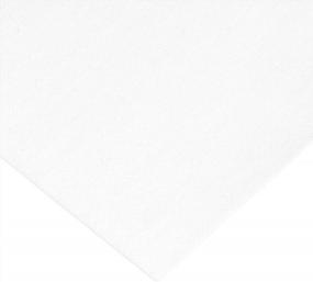 img 2 attached to White Press Cloths, 2-Pack, Size 13" X 30" With Clear Vue-Thru Design By Dritz For Better Ironing Results