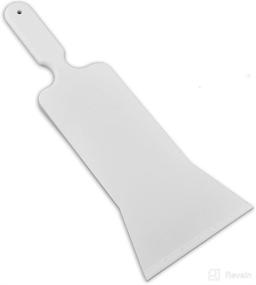 img 3 attached to 🚜 EHDIS Bulldozer Squeegee Flat Glass Window Film Tool for Car Front and Rear Windows - Auto 15''x6'' with Ergonomic Handle