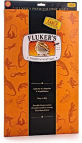 img 1 attached to 🐍 Fluker's Premium Heat Mat: Ideal Heating Solution for Reptiles and Amphibians, Large Size 17"x11