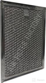 img 3 attached to 🔍 Frigidaire FGMV174KFA Microwave Oven - 2-Pack Air Filter Factory Replacement: Aluminum Grease Filter