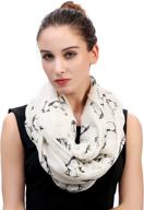 lina lily penguin infinity: essential women's accessories at scarves & wraps logo