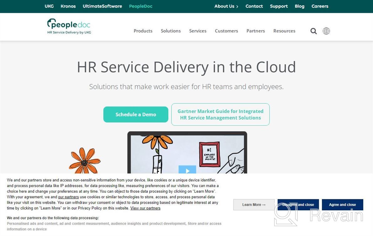 img 1 attached to PeopleDoc - HR Service Delivery in the Cloud review by Daniel Aboubakar