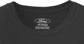 img 1 attached to 🚗 Rev up your style with the JH DESIGN GROUP Men's Ford Mustang Distressed Stars & Bars Crew Neck T-Shirt