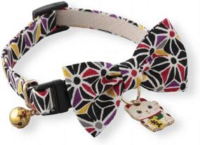 img 2 attached to Necoichi Lucky Charm Collar Black