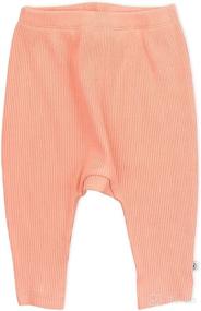 img 4 attached to 👶 HonestBaby Organic Cotton Chunky Rib Harem Pant - Eco-Friendly Baby Bottoms for Maximum Comfort and Style