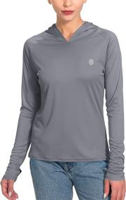 img 4 attached to Womens Hoodies Sun Protection Shirts Women's Clothing : Swimsuits & Cover Ups