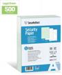 protect your confidential documents with securitydocs security paper - tamper resistant, inkjet and laser printer compatible, fed cms certified logo
