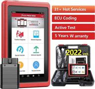 2022 launch x431 pros mini 3.0: advanced bi-directional scan tool with full system diagnostic scanner, ecu coding, oil reset, abs bleeding, and free updates логотип
