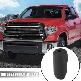 img 3 attached to 📡 X AUTOHAUX Antenna Grommet Ornament Base 86392-0C030 863920C030 for Toyota Tundra 2014-2020