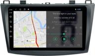 2010-2013 mazda 3 android 10.1 car radio stereo gps navigation bluetooth usb player 2g ram 32g rom mirror link ezonetronics logo
