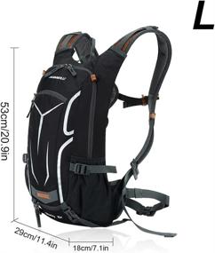 img 3 attached to Lixada Backpack Waterproof Breathable Hydration Motorcycle & Powersports ~ Accessories