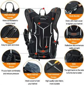 img 1 attached to Lixada Backpack Waterproof Breathable Hydration Motorcycle & Powersports ~ Accessories