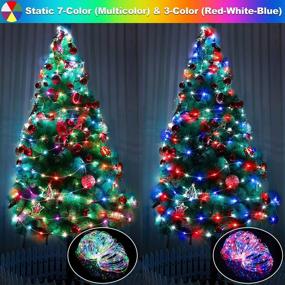 img 2 attached to RGB LED Rope Lights Outdoor 164Ft - 16 Colors Remote Control Fairy String Plug In, Waterproof Super Durable For Bedroom Patio Halloween Christmas Decor